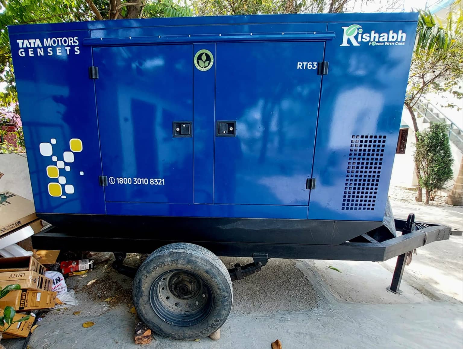 62 kVA Industrial Generator